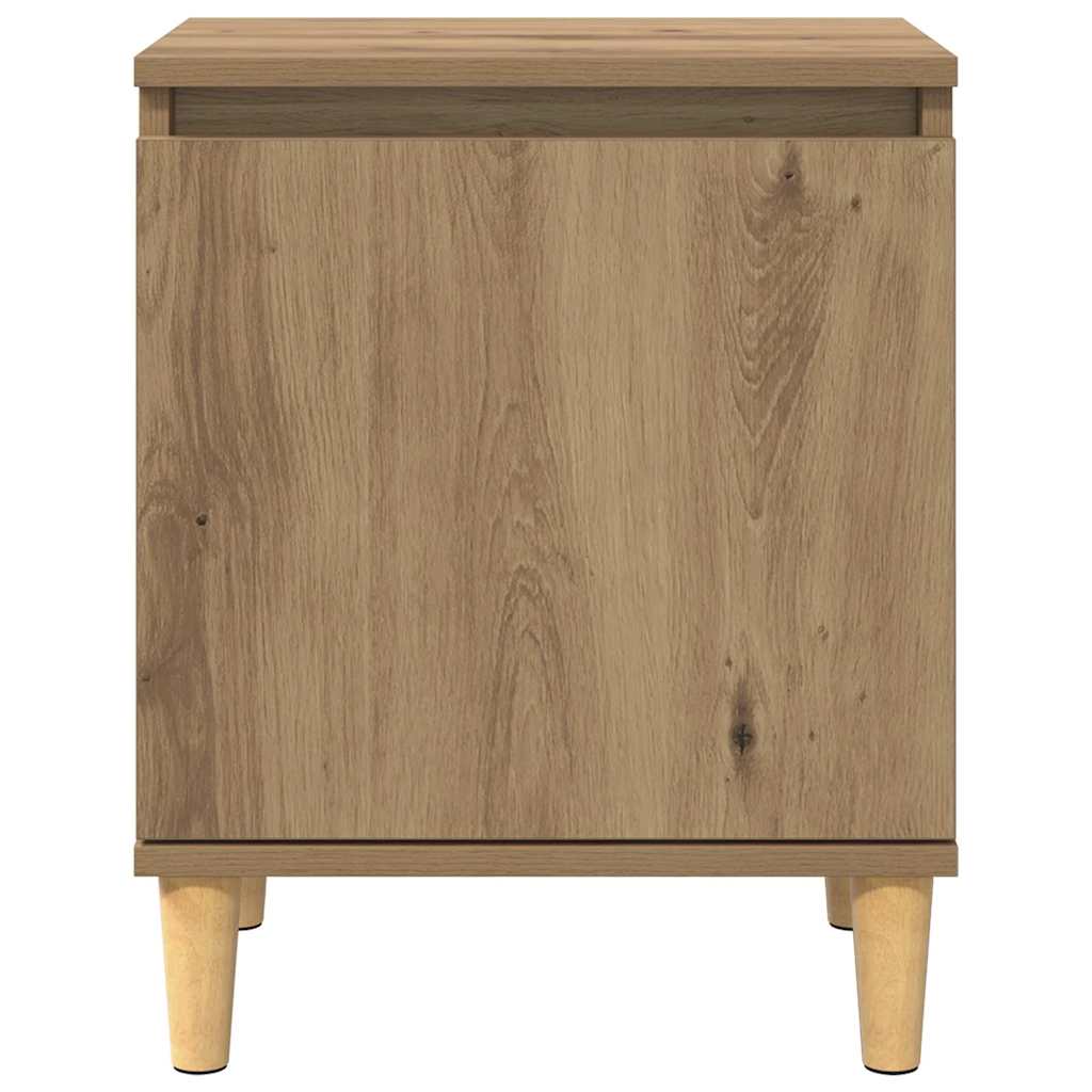Bedside Cabinet Artisan oak 40 x 30 x 50 cm Engineered wood